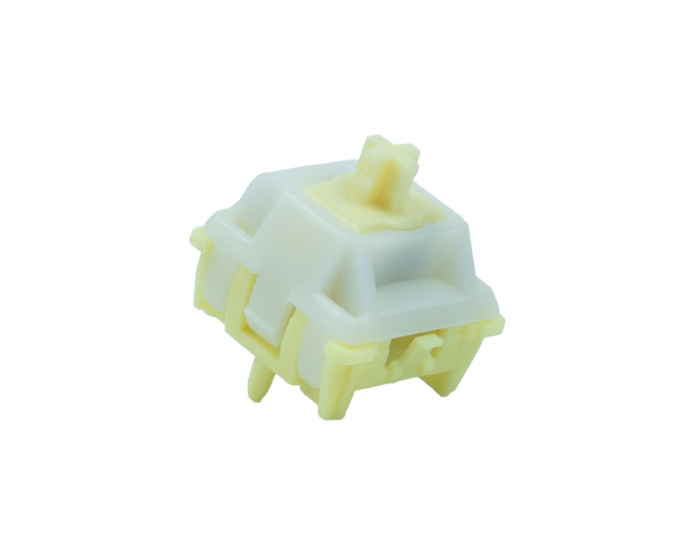 Gateron Ukeebs Snowy Yellow Magnetisk Linjär Switch