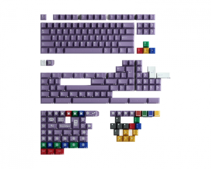 KBDfans PBTfans Atomic Purple R2 - Bas kit