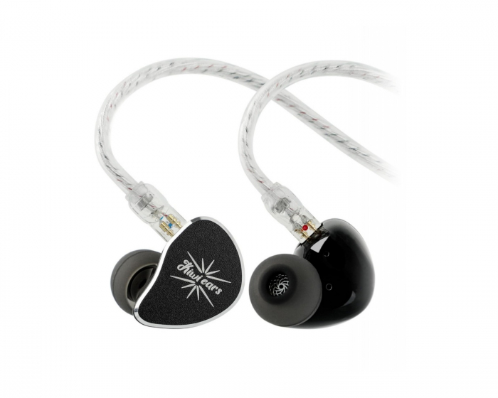Kiwi Ears Belle IEM Hörlurar med Mikrofon - 3.5mm - Svart