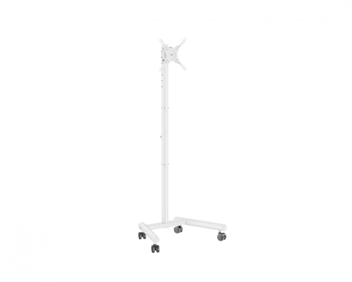 MaxMount Kompakt TV-stativ med hjul 13”-50” - Vit
