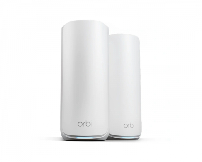Netgear Orbi 870 Series Tri-Band WiFi 7 Mesh 2-Pack - Vit