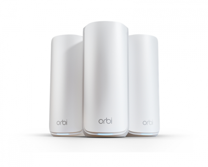 Netgear Orbi 870 Series Tri-Band WiFi 7 Mesh 3-Pack - Vit