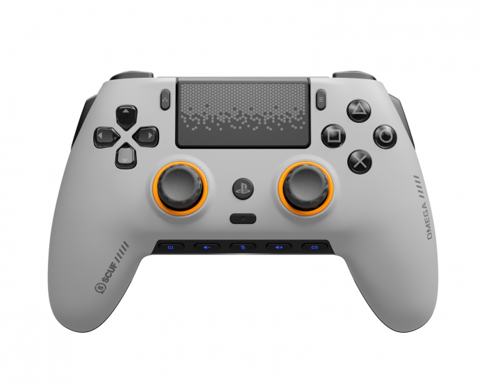 Scuf Omega Trådlös TMR Kontroll för PS5 & PC – Ljusgrå