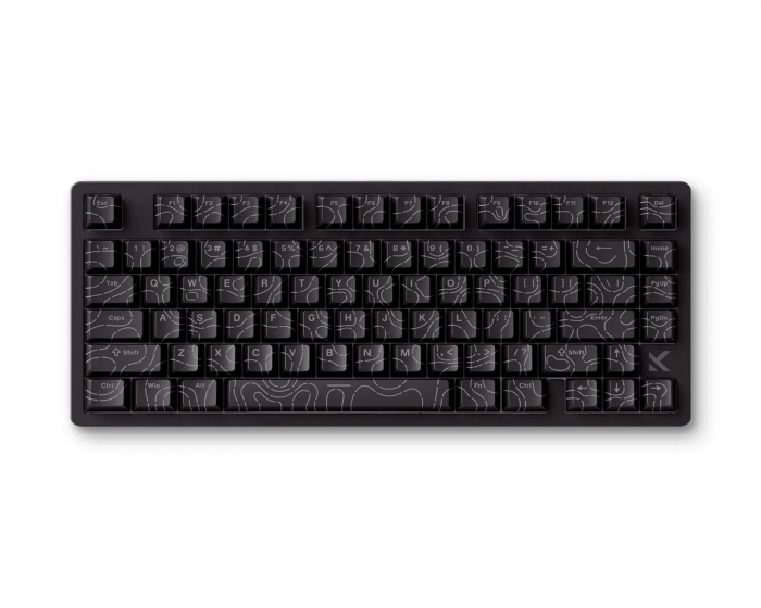 MCHOSE Jet 75 E-sport Tangentbord - Black Topographic [Kailh Magnetic God Switch]