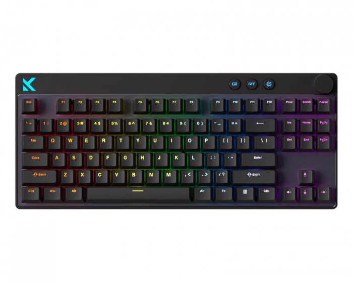 MCHOSE Mix 87 Hall Effect Magnetisk Gamingtangentbord ANSI - Svart