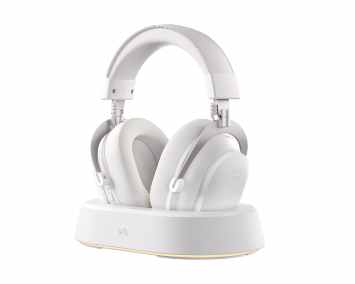 MCHOSE V9 Turbo Trådlöst Headset - Icy White