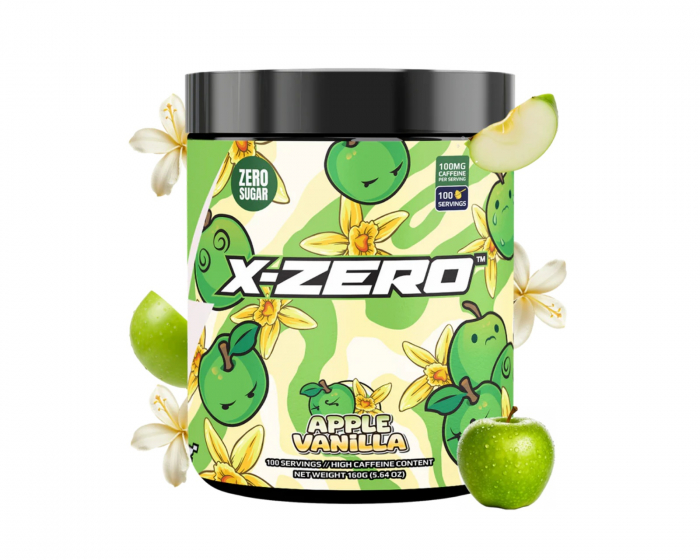 X-Gamer X-Zero Apple Vanilla - 100 Serveringar