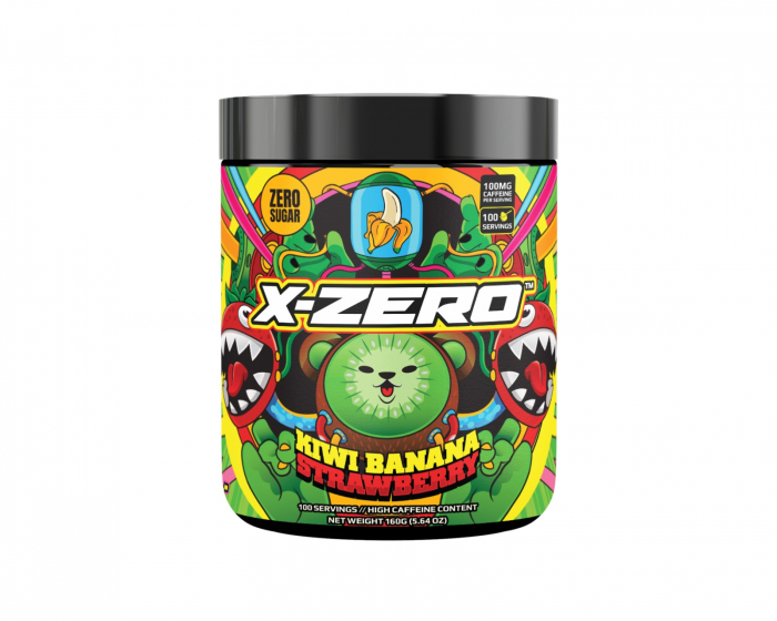 X-Gamer X-Zero Kiwi Banana - 100 Serveringar