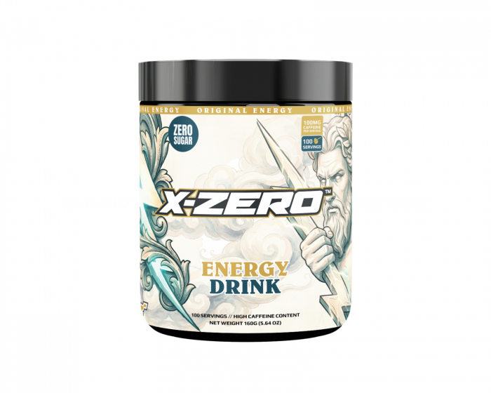 X-Gamer X-Zero Energy Drink - 100 Serveringar