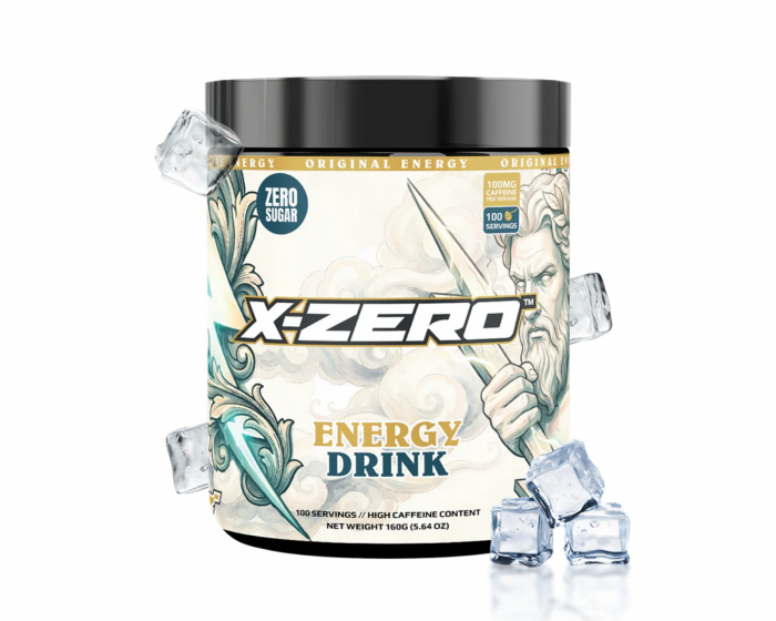X-Gamer X-Zero Energy Drink - 100 Serveringar