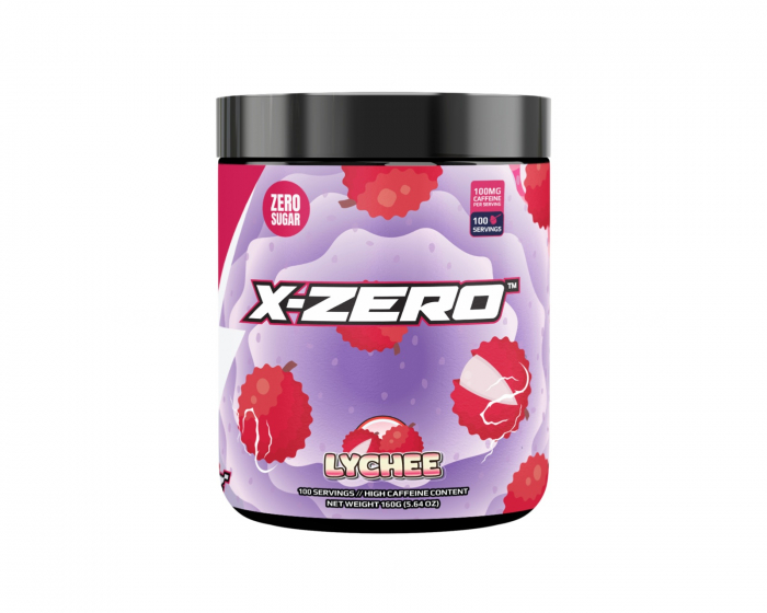 X-Gamer X-Zero Lychee - 100 Serveringar