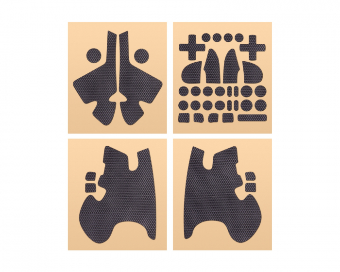 TalonGames Controller Grip Tape för FLYDIGI Vader 3/4 pro - Classic Version - Svart