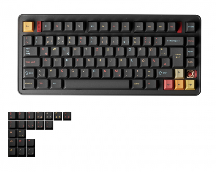 Ticktype Evo75 ISO Tangentbord - Nebula [Rye Linear]
