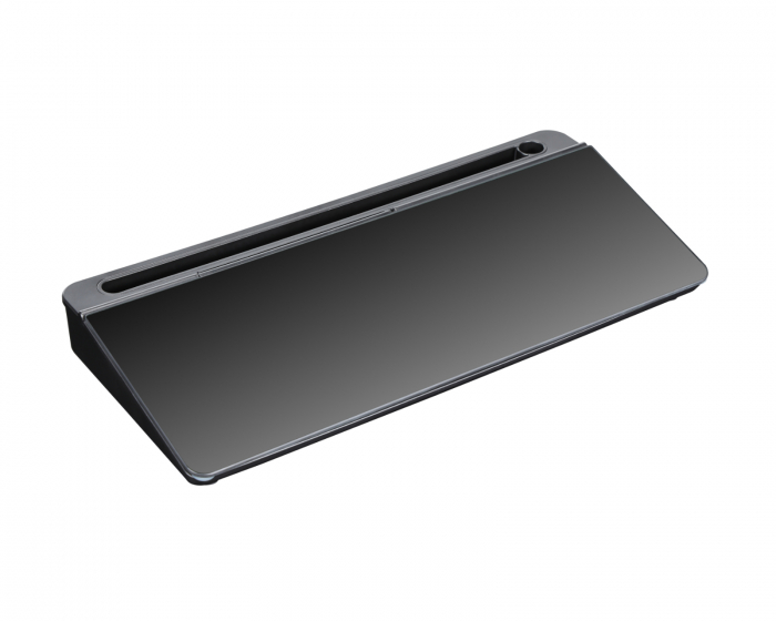 MaxMount Glas Skrivtavla med Ställning 40 cm - Svart