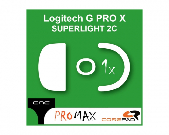 Corepad Skatez PRO MAX för Logitech G Pro X Superlight 2c