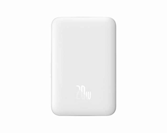 Baseus Powerbank 10000mAh, USB-C 20W, MagSafe - Vit