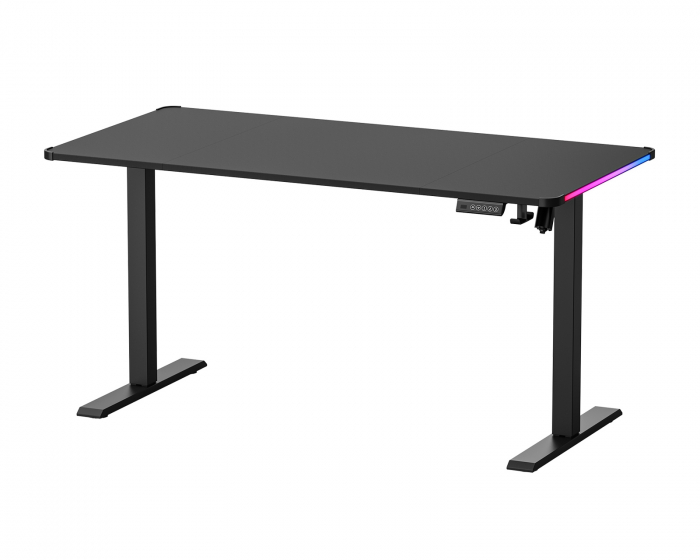 MaxMount E-Circuit 140x70 cm Höj- och sänkbar Gamingbord