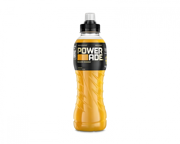 Powerade Golden Mango 50cl (Inkl. Pant)