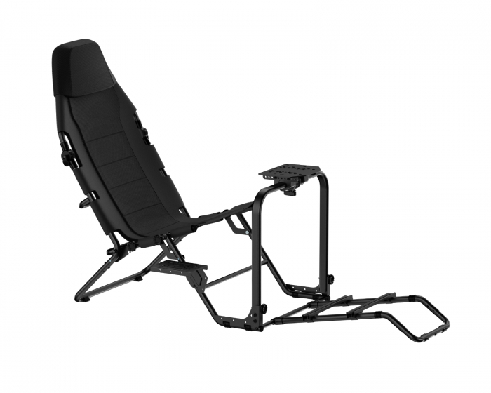 MaxMount FLEX Hopfällbar Racing Simulator Cockpit - Svart