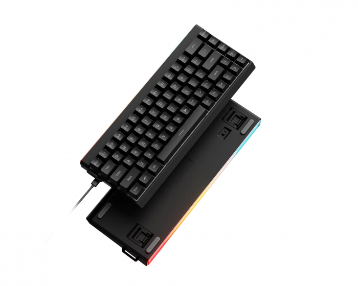 EWEADN DK68 Magnetic HE Tangentbord ANSI [Gateron Wuji] - Svart