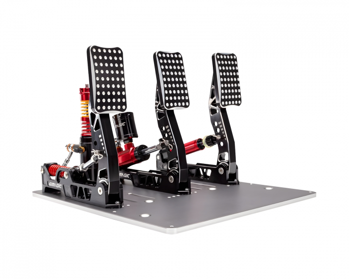 Simagic P2000 Hydrauliska Sim Racing-pedaler 100kg - 3-pedalsset