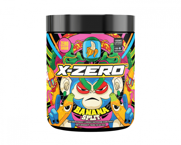 X-Gamer X-Zero Banana split - 100 Serveringar