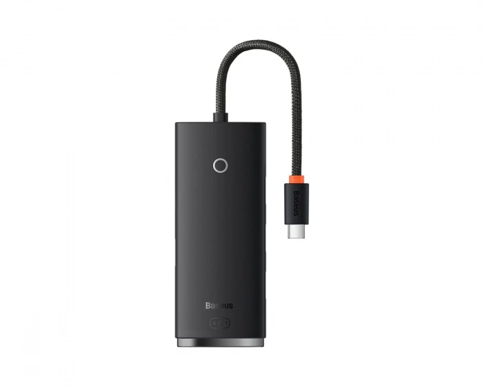 Baseus Lite Series 4-portars Type-C HUB-adapter - Svart