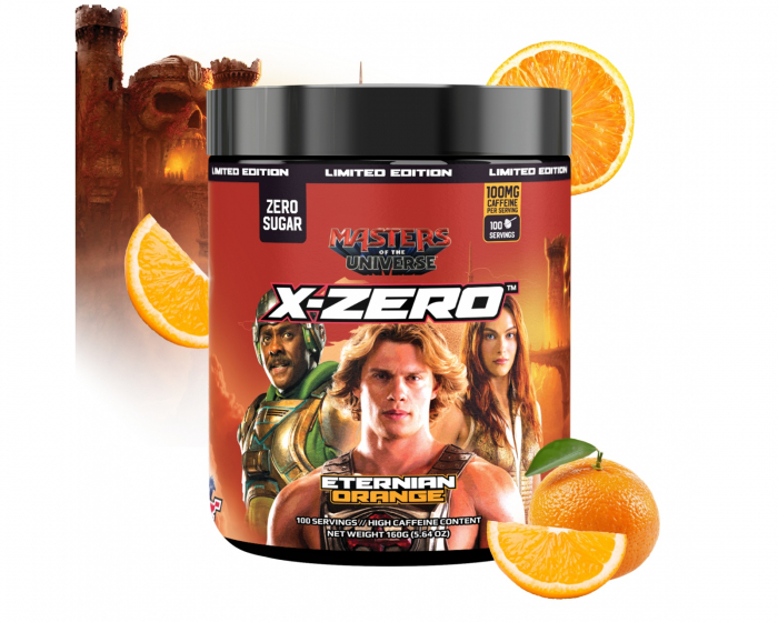 X-Gamer X-Zero Masters of the Universe Eternian Orange - 100 Serveringar