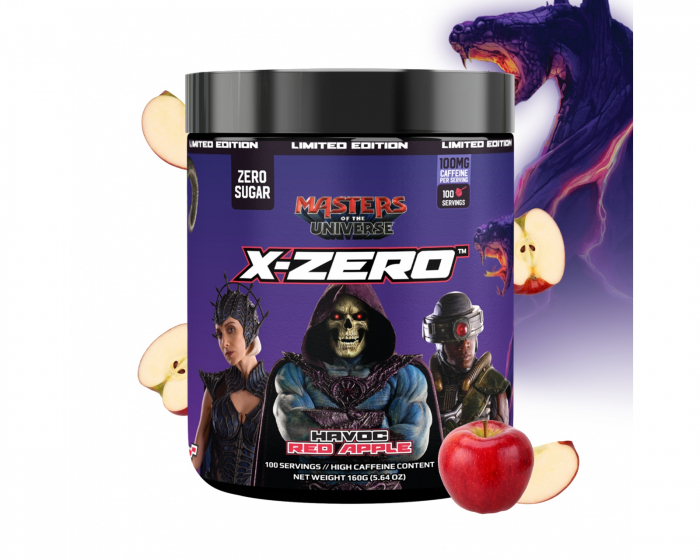 X-Gamer X-Zero Masters of the Universe Havoc Red Apple - 100 Serveringar