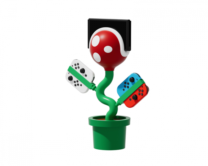 POWKONG Piranha Screen Cast & laddningsstation för Nintendo Switch 2