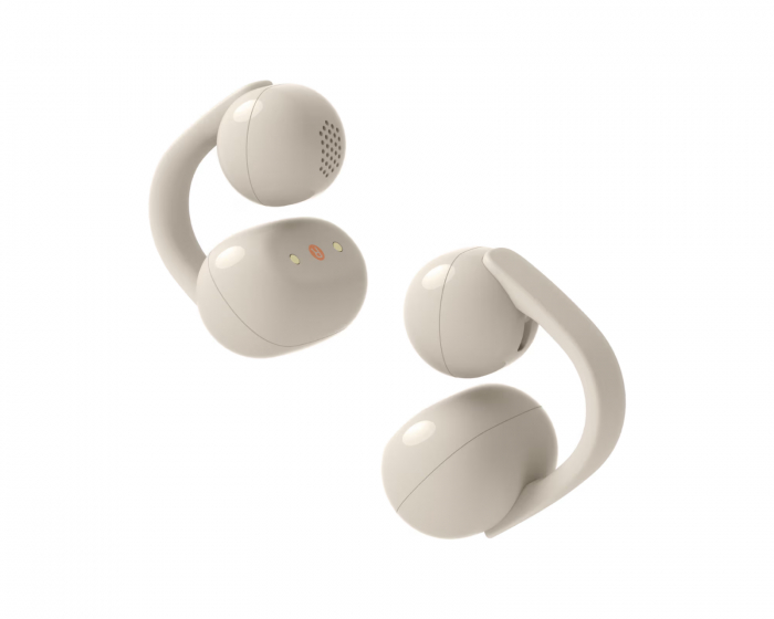 Sony LinkBuds Clip Trådlösa Hörlurar - Cream