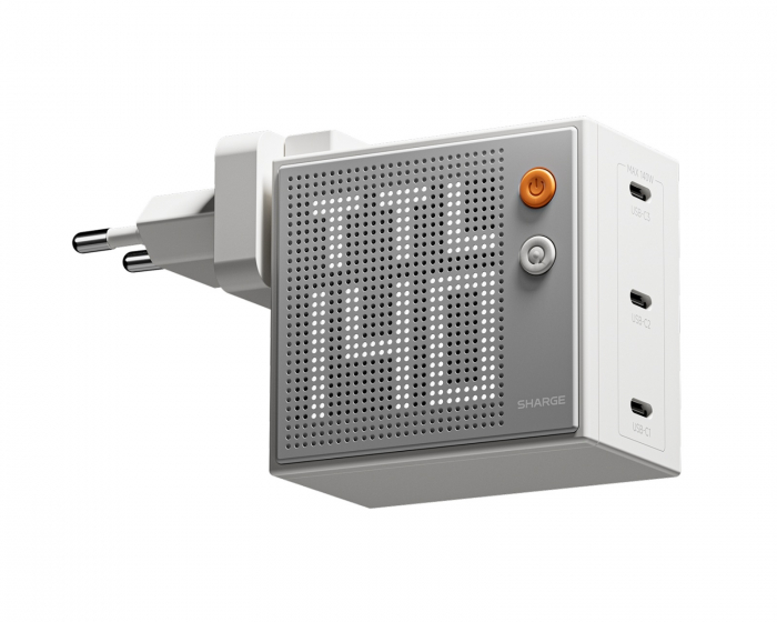 Sharge Pixel 140W USB-C-laddare - Vit