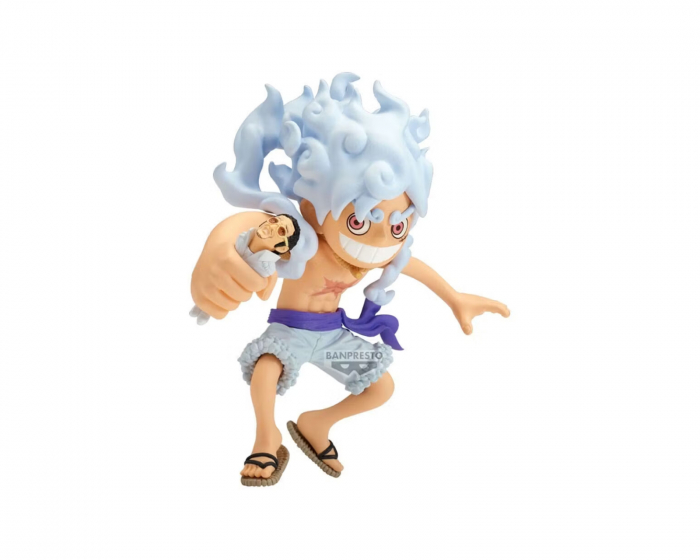 Bandai Banpresto One Piece Mega WCF PVC Staty Monkey D. Luffy vs Borsalino 13 cm