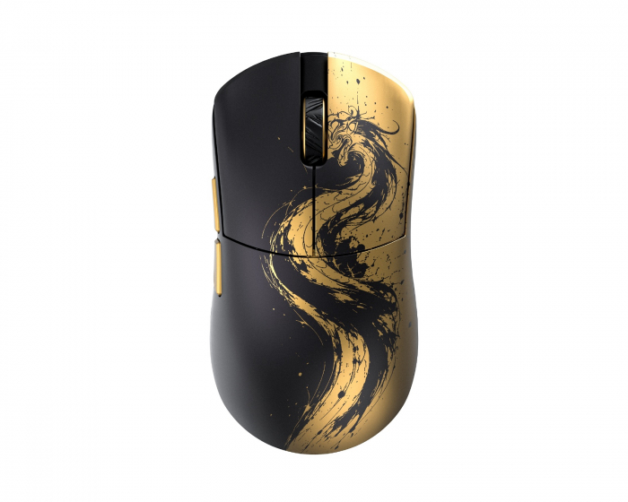 WLMouse Huan M x Xi'an Museum Magnesium Trådlös Gamingmus - Black/Gold - Limited Edition