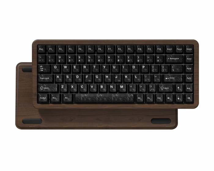 Womier Keyboard WD75 HE 75% Trådlöst Tangentbord - Walnut Black