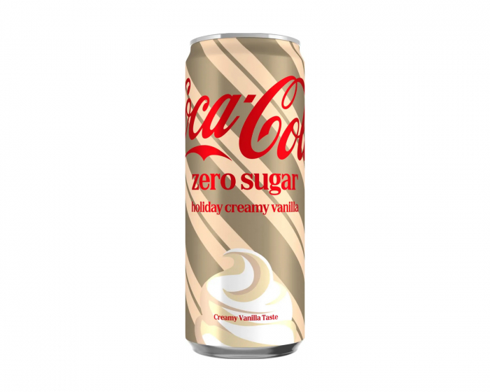 Coca-Cola Zero Holiday Creamy Vanilla 33cl