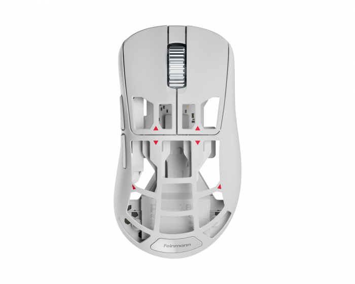 Pulsar Feinmann F01 Trådlös Magnesium Gamingmus - Alpine White