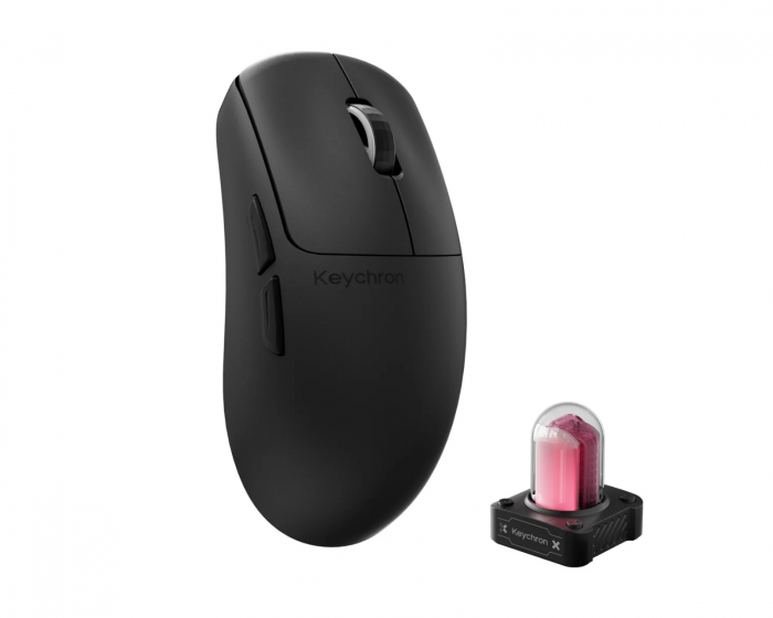 Keychron G6 HE 8K Trådlös Gamingmus - Svart