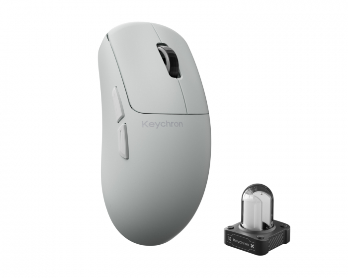 Keychron G6 HE 8K Trådlös Gamingmus - Vit