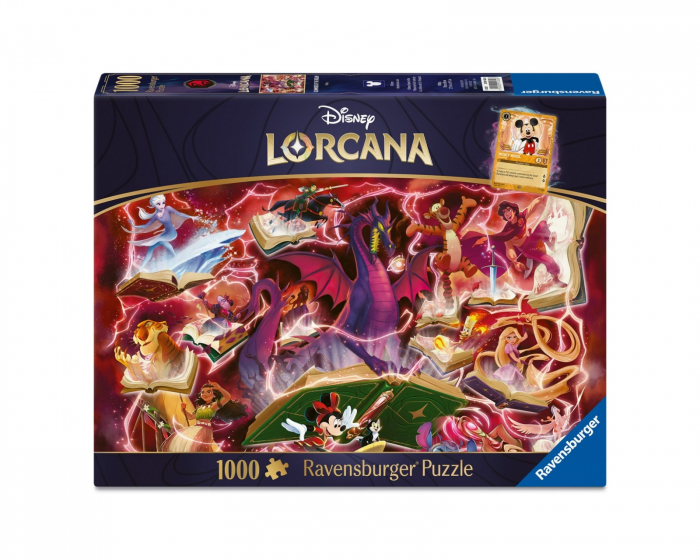 Disney Lorcana TCG Glimmers of the Realm: Ruby 1000p - Pussel