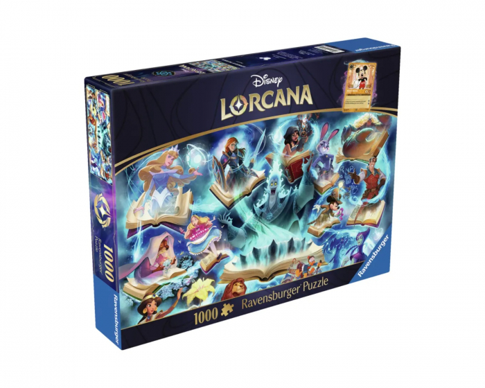 Disney Lorcana TCG Glimmers of the Realm: Sapphire 1000p - Pussel