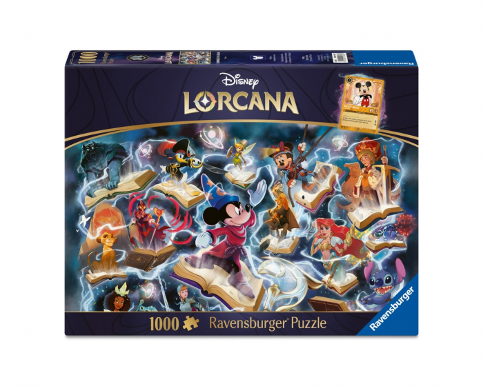 Disney Lorcana TCG Glimmers of the Realm: Steel 1000p - Pussel