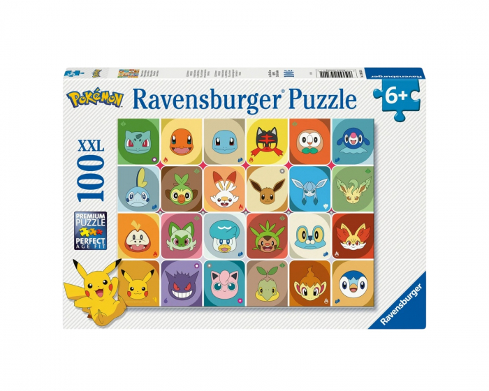  Pokémon Faces 100p - Pussel