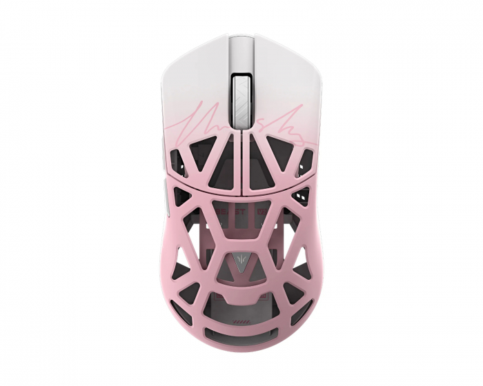 WLMouse Beast X Mini V2 Trådlös Gamingmus - Rosa/Vit