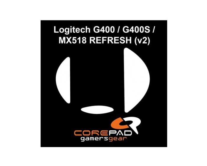 Corepad Skatez till Logitech G400 / G400S / MX518(v2)