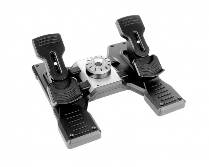 Logitech Saitek Pro Flight Rudder Pedals - Flygroderpedaler (DEMO)