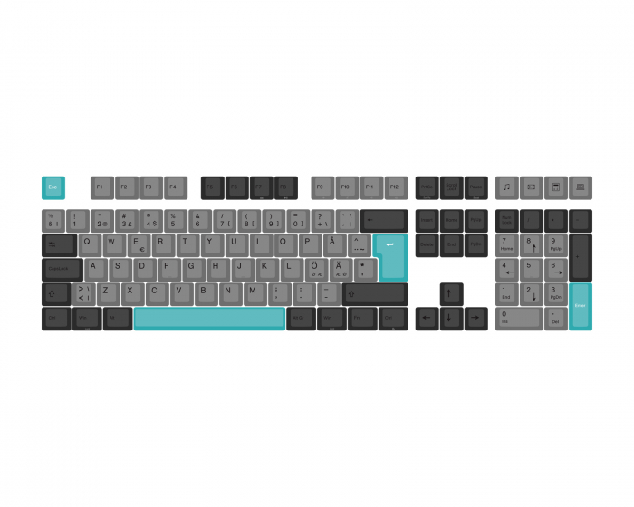 Varmilo Moonlight Keycaps Set PBT Dye-Sub [Varmilo-Profil] (DEMO)