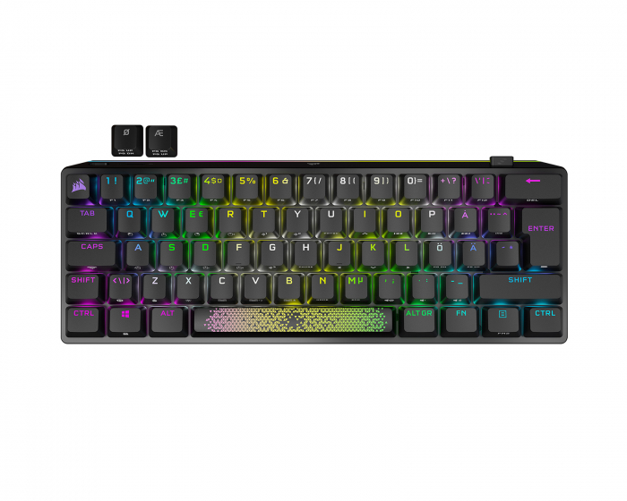 Corsair K70 Pro Mini Wireless RGB Hotswap Trådlöst Tangentbord [MX Red] - Svart (DEMO)