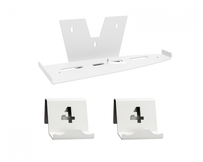 4mount Väggfäste Bundle för PS5 - Vit (DEMO)