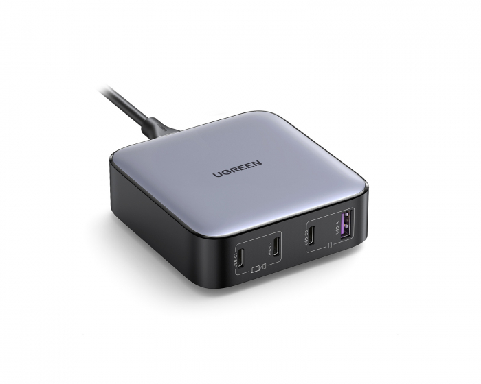 UGREEN Nexode 100W Desktop Charger (1xUSB-A + 3xUSB-C) - Multiladdare (DEMO)